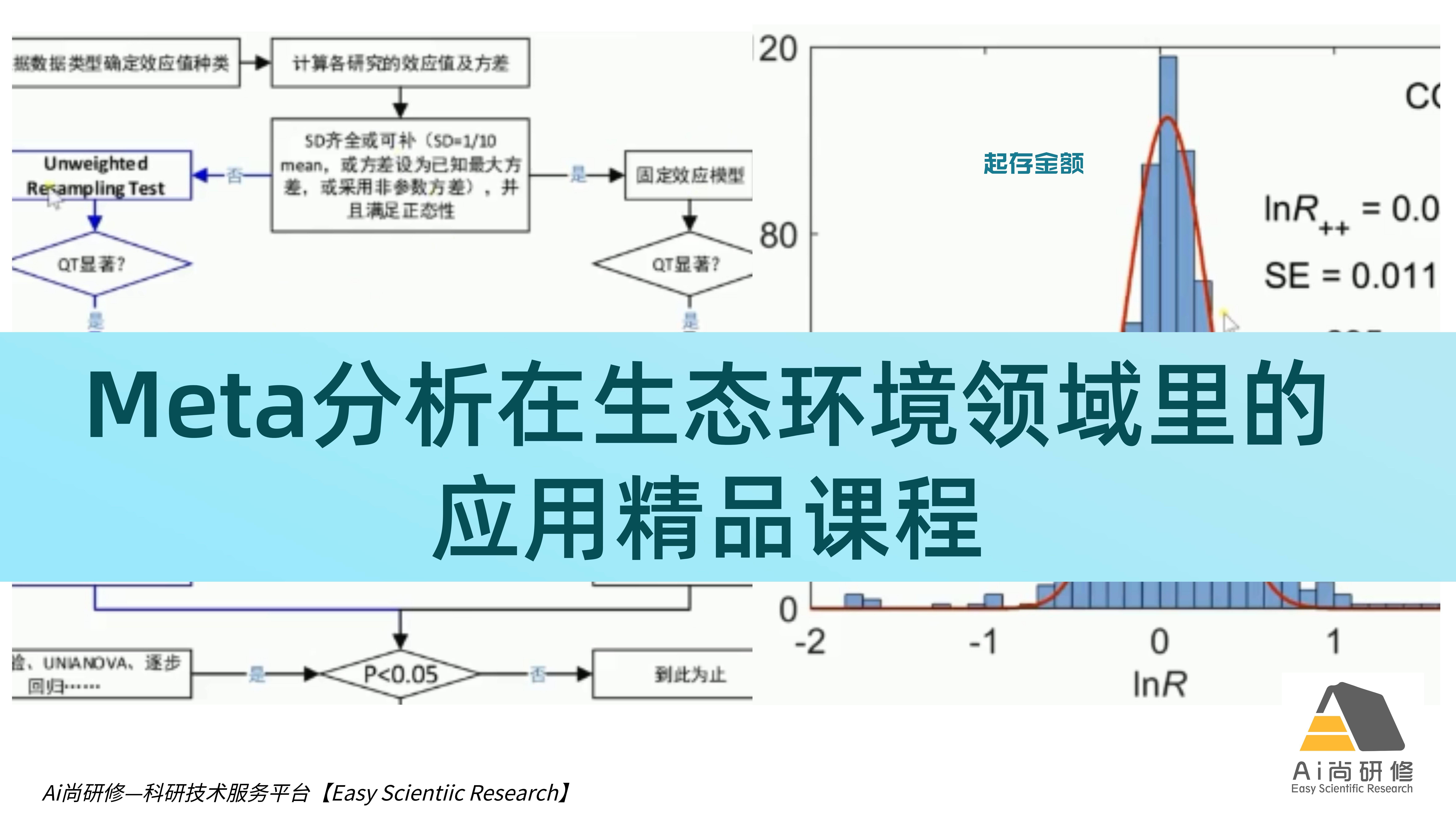 最好导师胡恩柱副教授课程：Meta分析在生态环境领域里的应用视频课程
